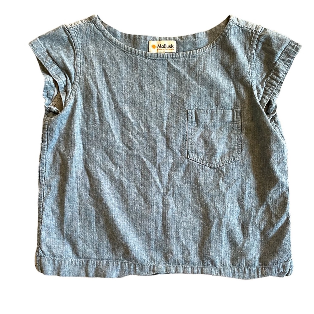 Women's Blue Denim Blouse
